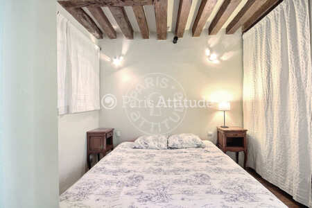 Chambre Appartement meublé - 78m²  - 2 chambres - Montorgueil - Paris