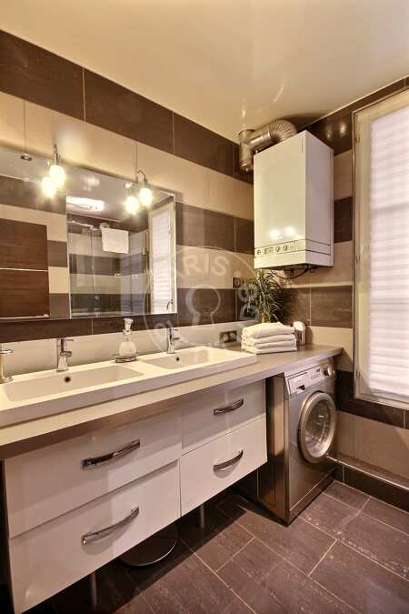 Baño Piso amueblado - 48m²  - 1 dormitorio - Champs-Elysées - París