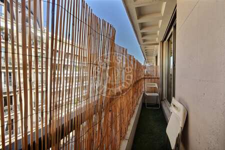 Varanda Apartamento mobilado - 30m²  - 1 quarto - Ecole Militaire / Unesco / Duroc - Paris