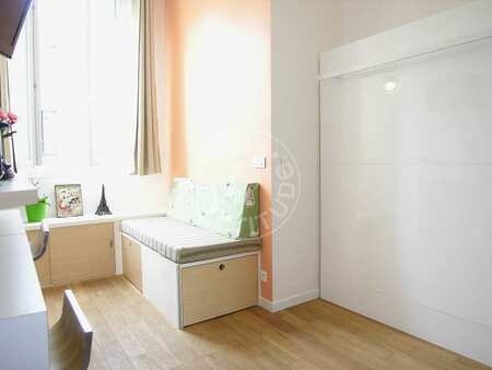 Salotto Monolocale arredato - 16m²  - Place des Fêtes - Parigi