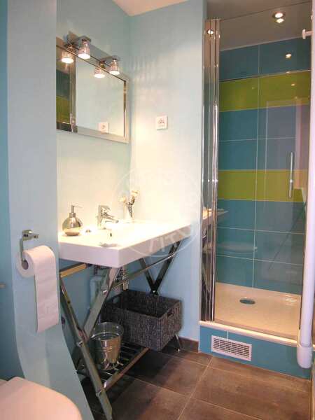 Bagno Monolocale arredato - 16m²  - Place des Fêtes - Parigi