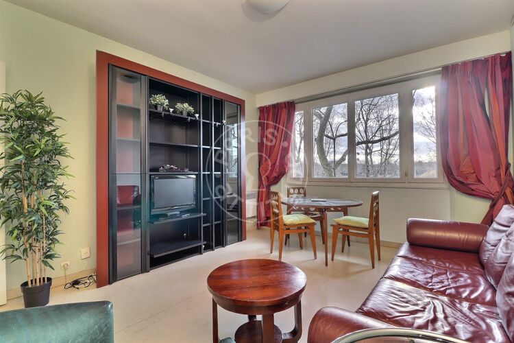 Living room - Furnished 1 bedroom - Paris 75004 - 6537