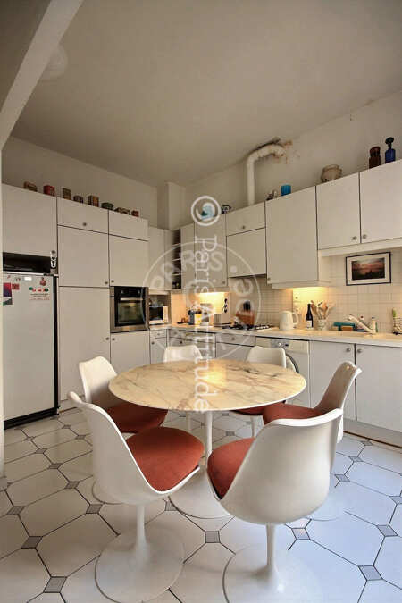 Cozinha Apartamento mobilado - 170m²  - 3 quartos - Miromesnil - Paris