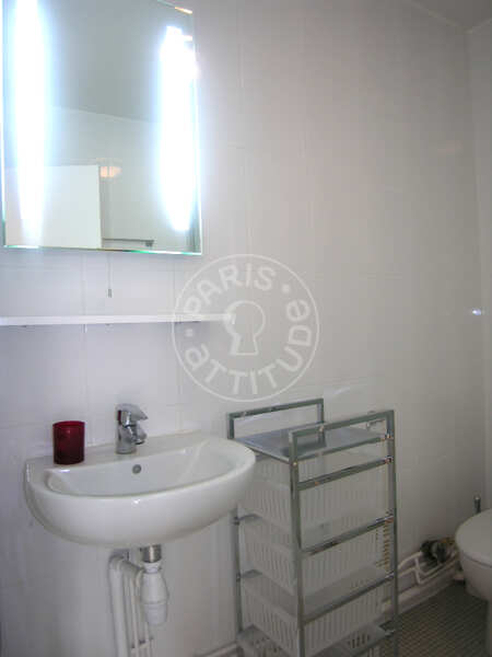 Baño Estudio amueblado - 33m²  - Bastille - París