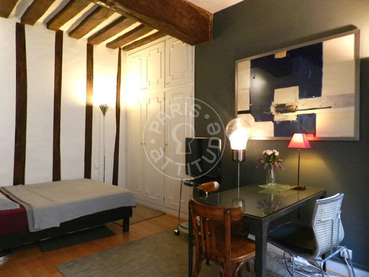 Salon - Studio meublé - Paris 75002 - 6598