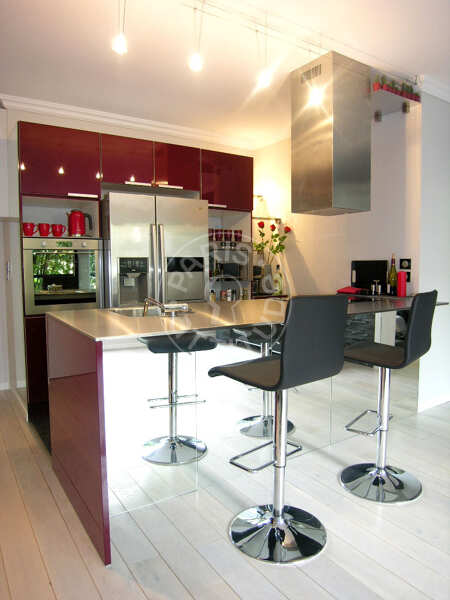 Cuisine Appartement meublé - 62m²  - 1 chambre - Avenue Foch - Paris