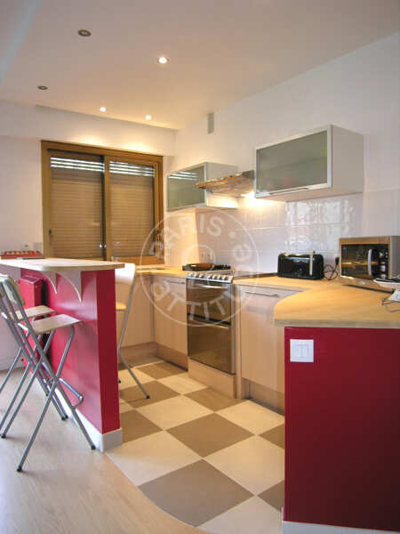 Cucina Monolocale arredato - 33m²  - La Muette / Bois de Boulogne - Parigi