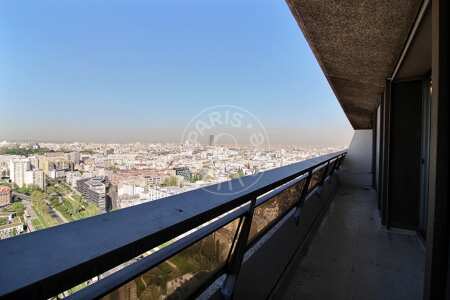 Balcón Piso amueblado - 57m²  - 1 dormitorio - Place d'Italie - París