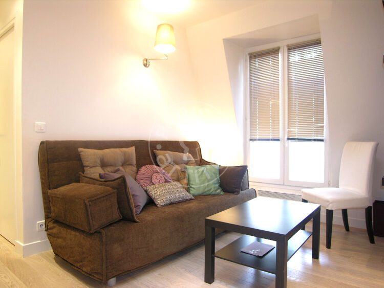 Living room - Furnished studio - Paris 75016 - 6648