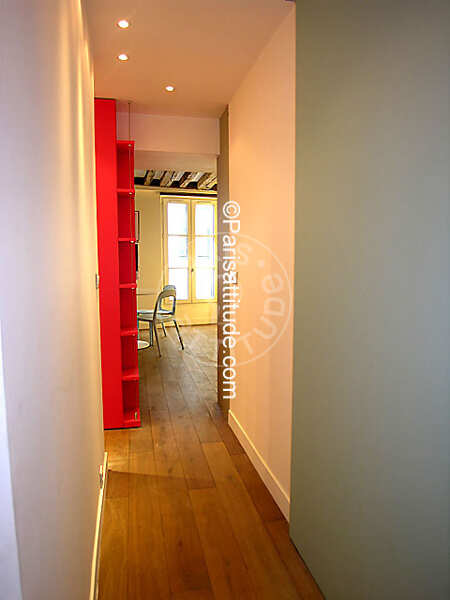 Entrance Furnished apartment - 43m²  - 1 bedroom - Place Monge - Paris