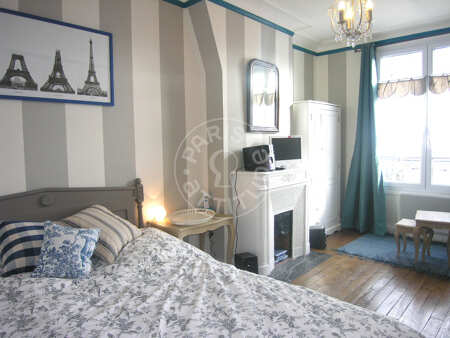 Wohnzimmer Möblierte studio - 25m²  - Bir-Hakeim - Paris