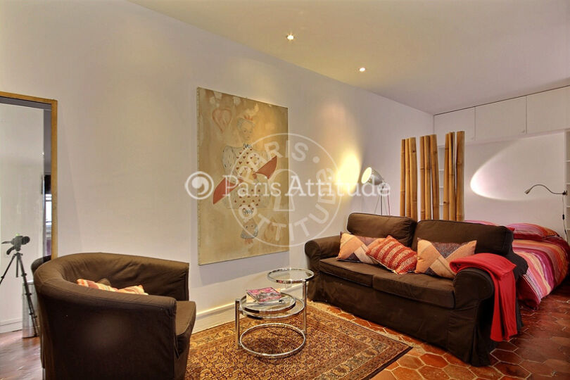 Furnished studio alcove - Paris 75018 - 6708