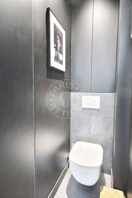 Balcony Furnished apartment - 68m²  - 2 bedrooms - Oberkampf - Paris