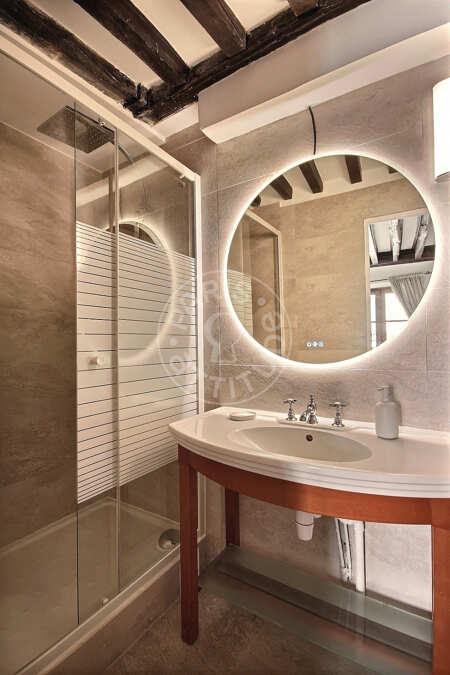 Bagno Appartamento arredato - 30m²  - 1 locale - Place des Vosges - Parigi