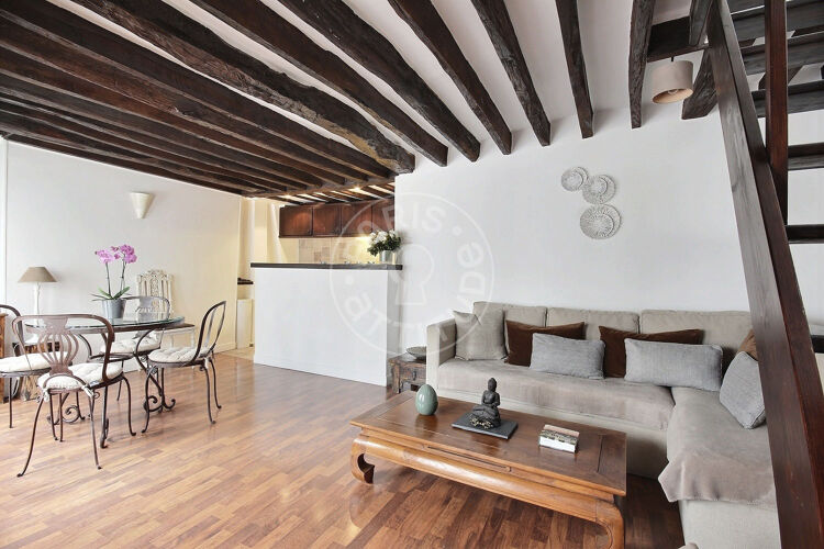 Salotto - 1 locale arredato - Parigi 75001 - 675