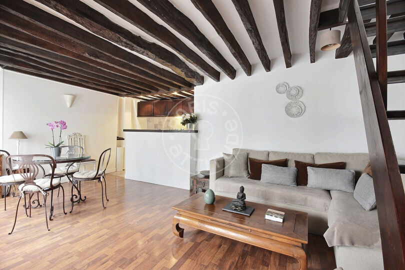 1 chambre meublé - Paris 75001 - 675