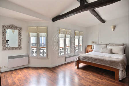 Chambre Duplex meublé - 50m²  - 1 chambre - Châtelet - Paris