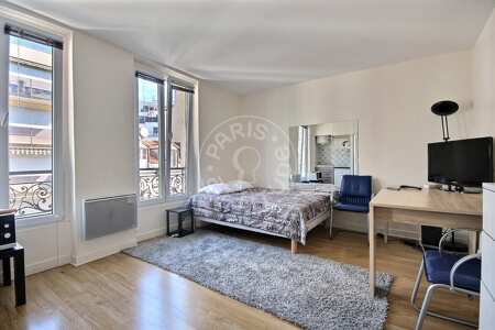 Salón Estudio amueblado - 25m²  - Bir-Hakeim - París