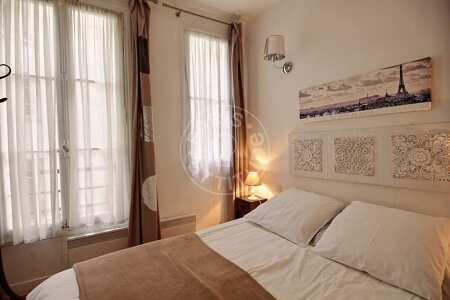 Bedroom Furnished apartment - 30m²  - 1 bedroom - Place Monge - Paris