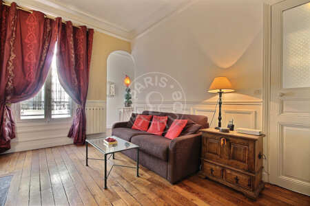 Salón Piso amueblado - 48m²  - 1 dormitorio - Avenue Foch - París