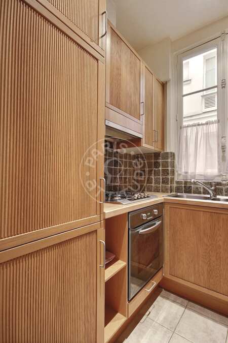 Cocina Piso amueblado - 48m²  - 1 dormitorio - Avenue Foch - París
