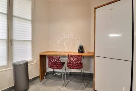 Kitchen Furnished apartment - 42m²  - 1 bedroom - Champs-Elysées - Paris