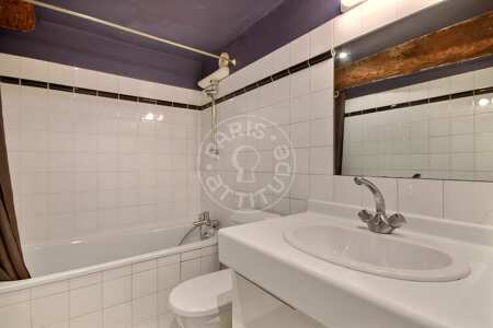 Bagno Appartamento arredato - 40m²  - 1 locale - Centre George Pompidou - Parigi