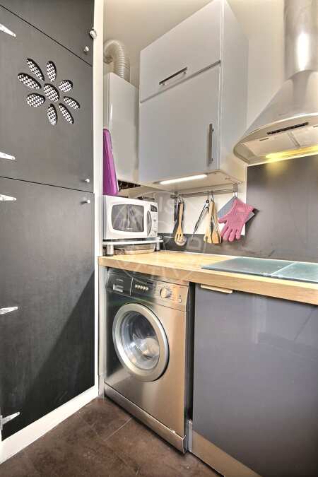 Küche Möblierte wohnung - 52m²  - 2 Zimmer - Montmartre / Place des Abbesses - Paris