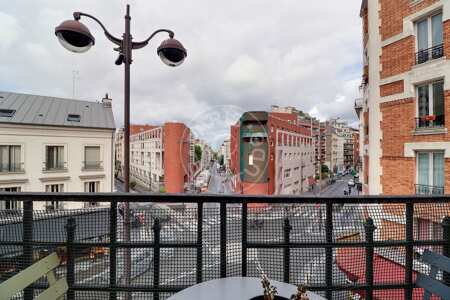 Balkon Möblierte wohnung - 52m²  - 2 Zimmer - Montmartre / Place des Abbesses - Paris