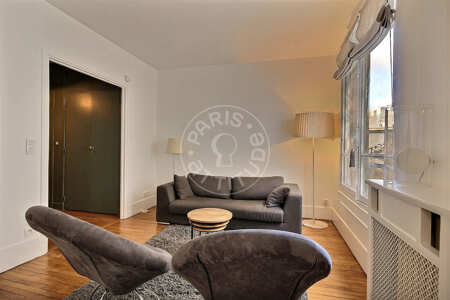 Salón Piso amueblado - 50m²  - 1 dormitorio - Invalides - París