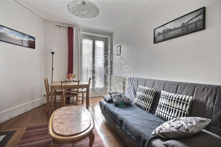 Sala - 2 quartos mobiliado - Paris 75013 - 6979