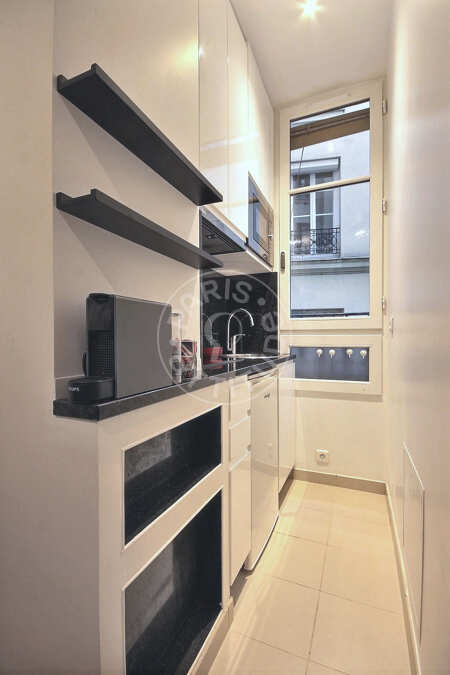 Küche Möblierte studio - 15m²  - Montmartre / Place des Abbesses - Paris