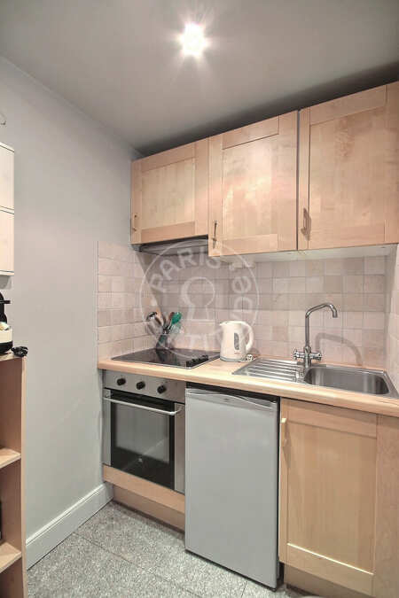 Küche Möblierte studio - 26m²  - La Muette / Bois de Boulogne - Paris
