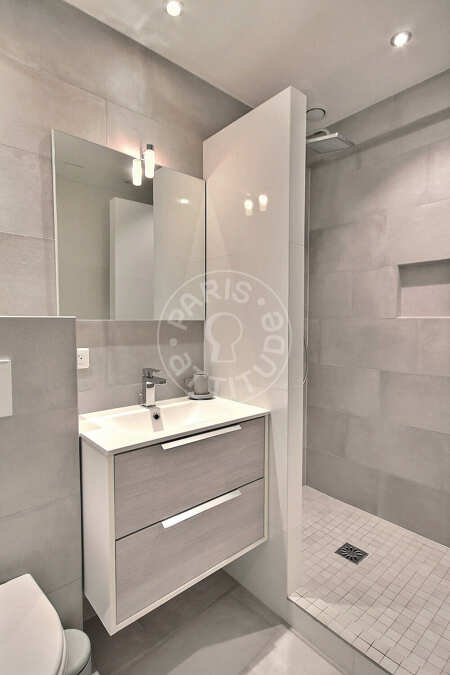 Badezimmer Möblierte studio - 26m²  - La Muette / Bois de Boulogne - Paris