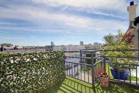 Terrace Furnished studio - 25m²  - Levallois-Perret