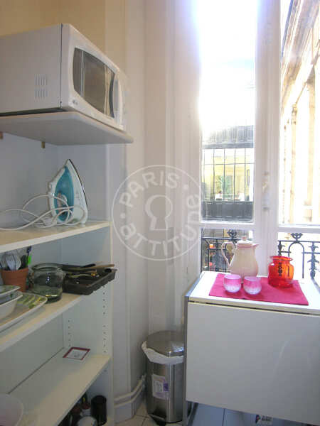 Cozinha Apartamento mobilado - 40m²  - 1 quarto - Parc Monceau - Paris