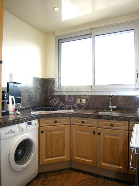 Cuisine Appartement meublé - 42m²  - 1 chambre - Parc André Citroën - Paris