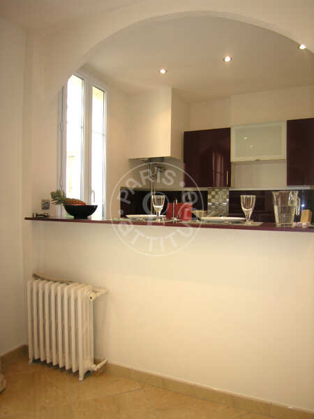 Cuisine Studio meublé - 26m² - Jules Joffrin - Mairie du 18ème - Paris