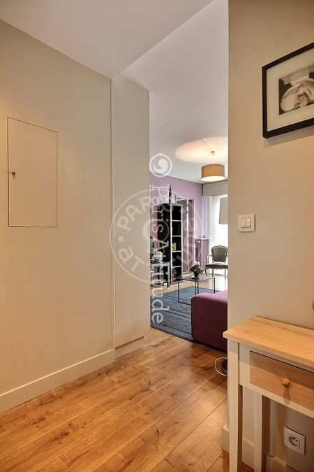 Entrée Appartement meublé - 49m²  - 1 chambre - Convention - Paris