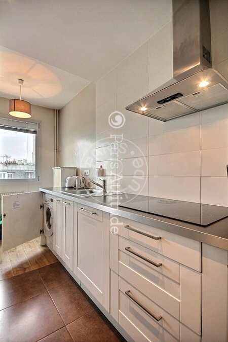 Cuisine Appartement meublé - 49m²  - 1 chambre - Convention - Paris