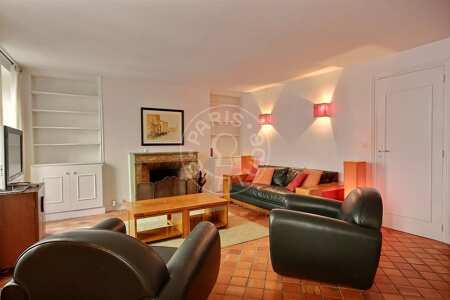 Salón Piso amueblado - 76m²  - 2 dormitorios - Ecole Militaire / Unesco / Duroc - París