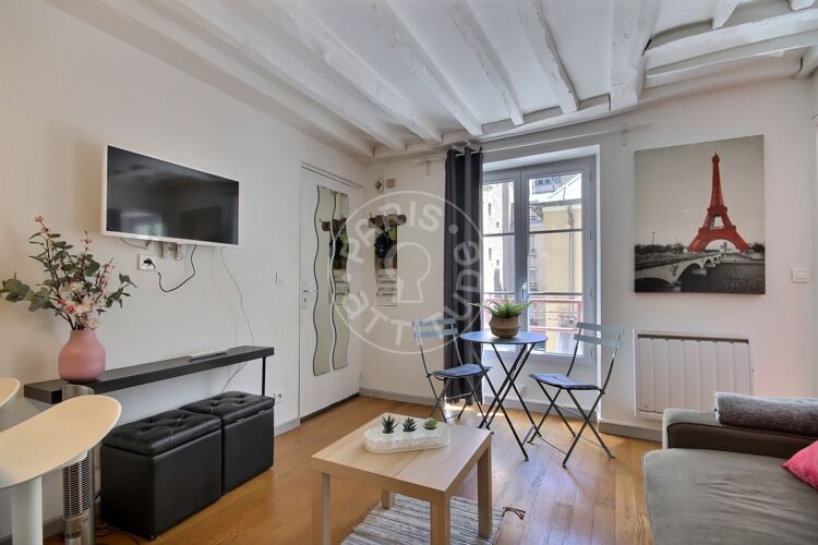 Sala - 1 quarto mobiliado - Paris 75015 - 7191