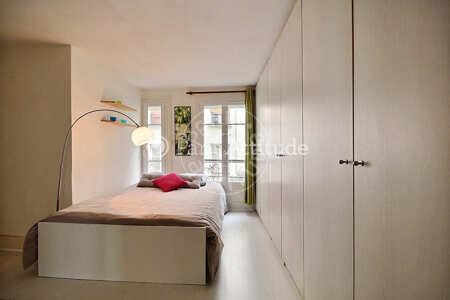 Chambre Appartement meublé - 40m²  - 1 chambre - Saint-Paul - Paris