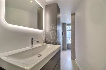 Bagno Appartamento arredato - 86m²  - 2 locali - Strasbourg Saint-Denis - Parigi