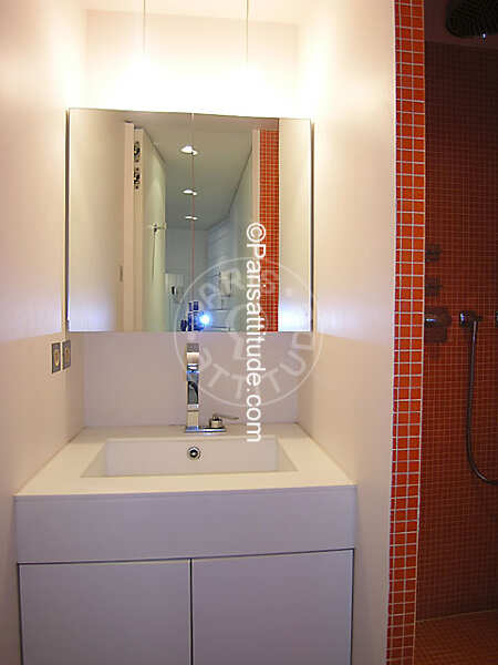 Casa de banho Quitinete mobilado - 32m² - Temple - Paris