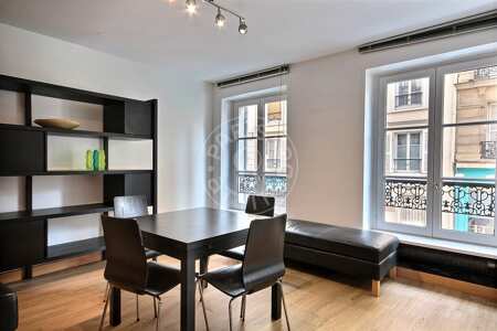 Wohnzimmer Möblierte wohnung - 64m²  - 2 Zimmer - Panthéon / Sorbonne - Paris