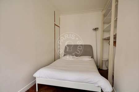 Schlafzimmer Möblierte wohnung - 41m²  - 1 Zimmer - Oberkampf - Paris