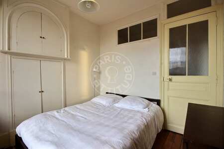 Bedroom Furnished apartment - 35m²  - 1 bedroom - Bastille - Paris