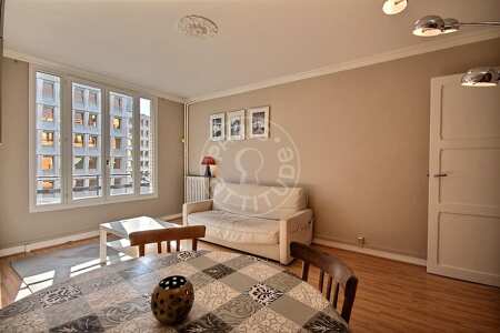Living room Furnished apartment - 43m²  - 1 bedroom - Bibliothèque François Mitterrand - Paris