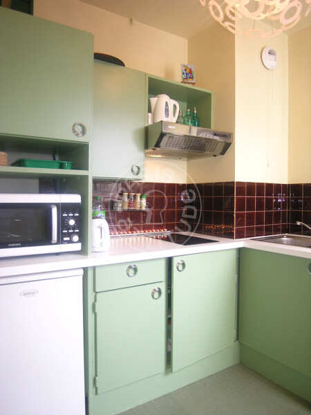 Kitchen Furnished studio alcove - 34m²  - Canal Saint-Martin - Paris
